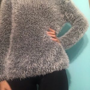 Furry sweater